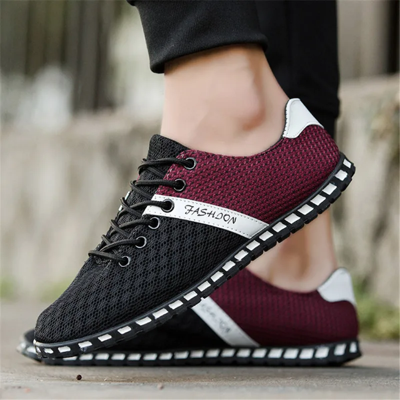 Мужская повседневная обувь Zapatos Hombre на шнурках прочная мужская дышащая мужские