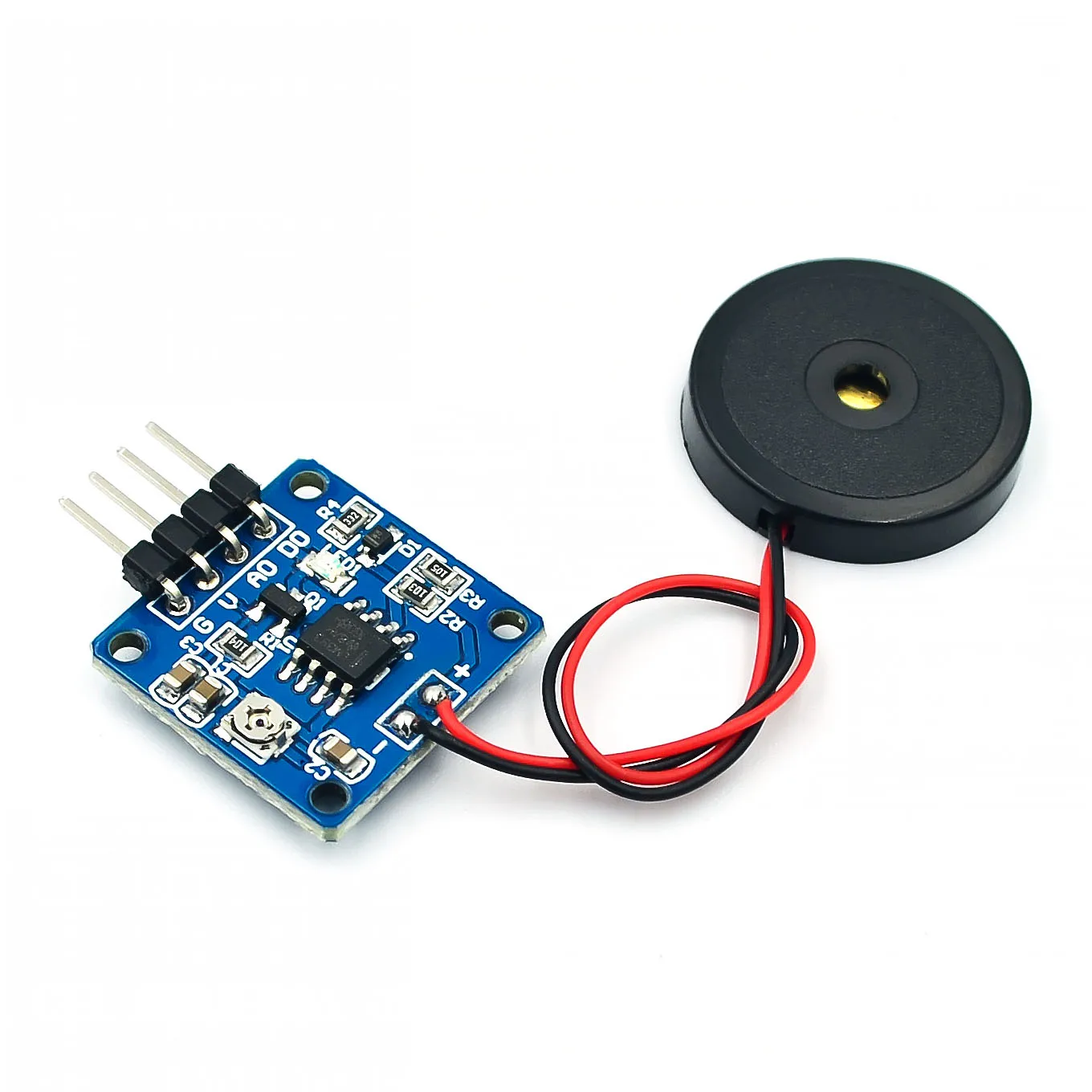 Пьезоэлектрический ударный датчик Вибровыключатель с пластиной для Arduino 51 UNO