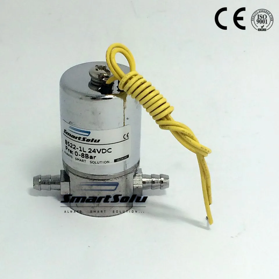 Бесплатная доставка медный Электромагнитный Мини клапан 1 мм медные инструменты