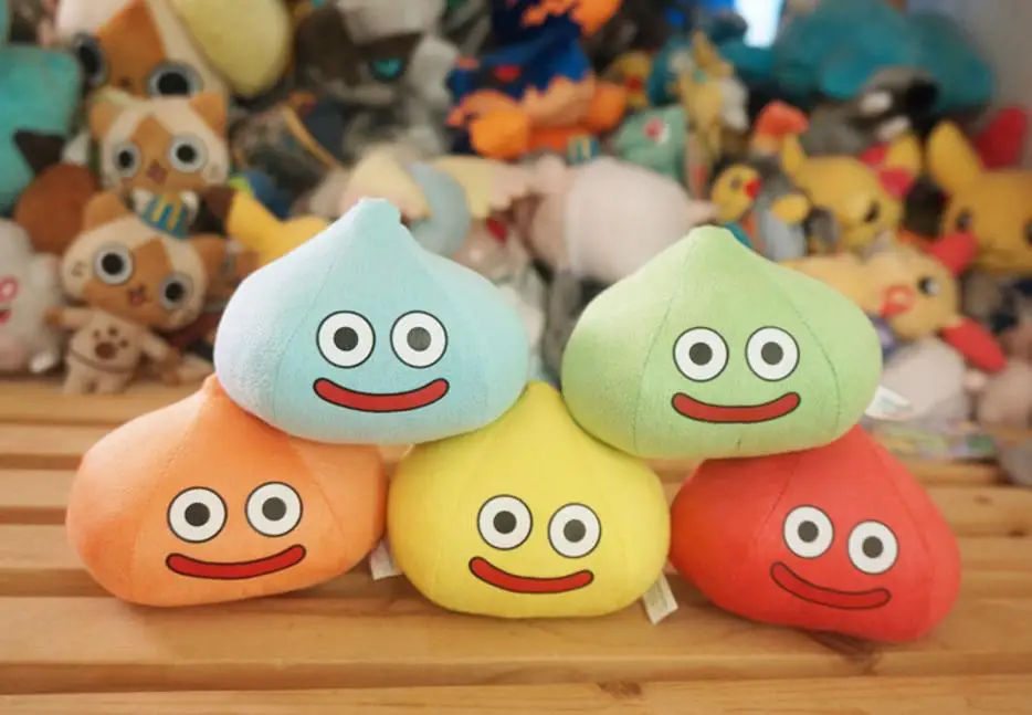 Dragon Quest-улыбка Slime Плюшевые: Drakee кукла-Подвеска Игрушка детский подарок