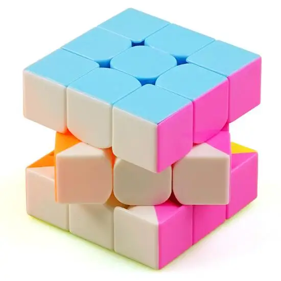 

New Magic Cubes High Quality Learning&Educational Toys 3*3*3 Puzzle Cube Plastic Children Birthday Gifts Solid Game WYNLZQ Kids