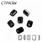 Черный кристалл K9 из стекла, страз, заостренный камень, тагональ стразы, одежда, сумки, обувь, изготовление ювелирных изделий