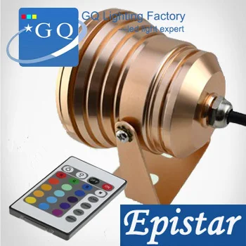 Розничная продажа подводный светодиодный светильник переменного тока 12 В 24 10 Вт