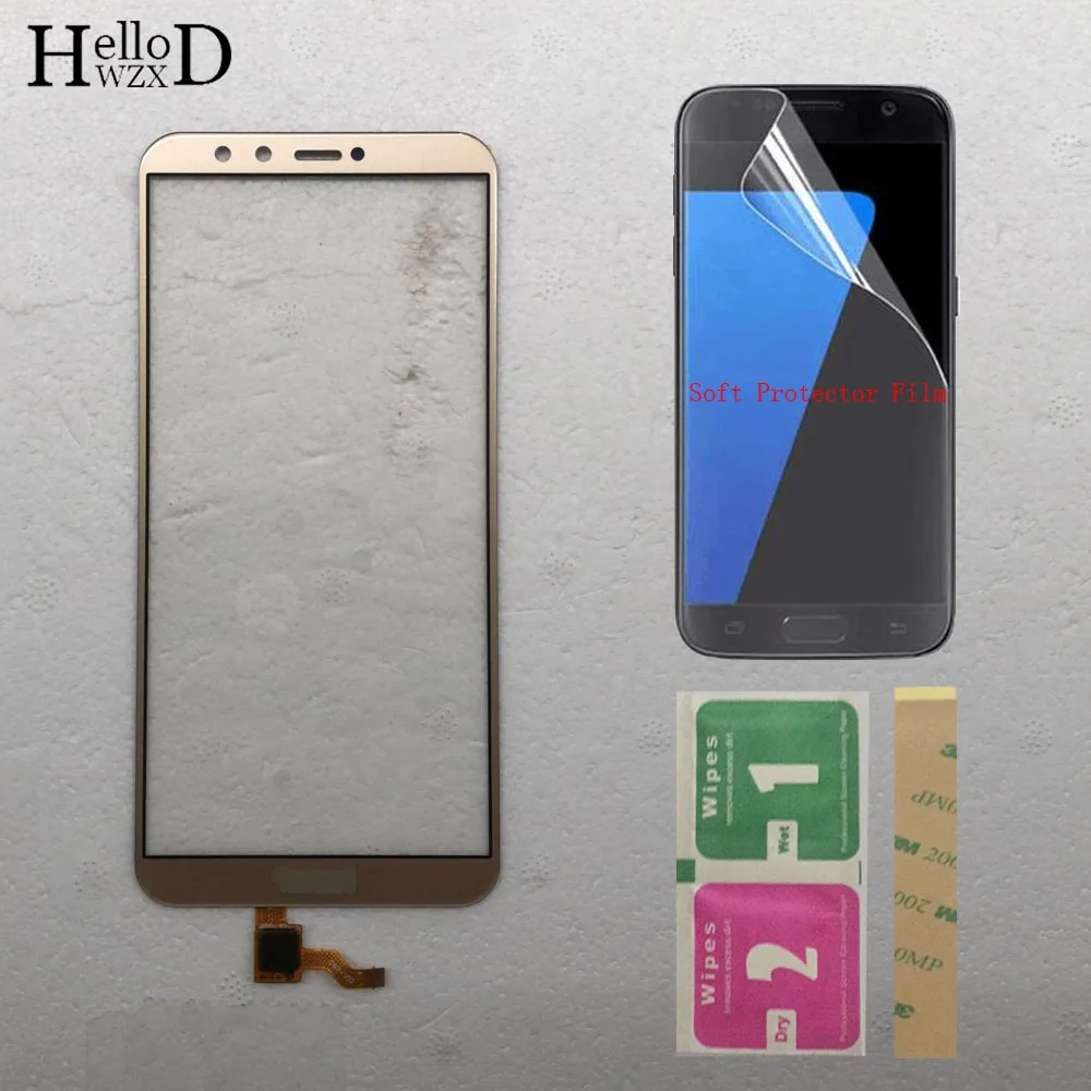 5,65 ''мобильный сенсорный экран для huawei Honor 9 Lite, сенсорная панель, переднее стекло, сменная Защитная пленка для объектива