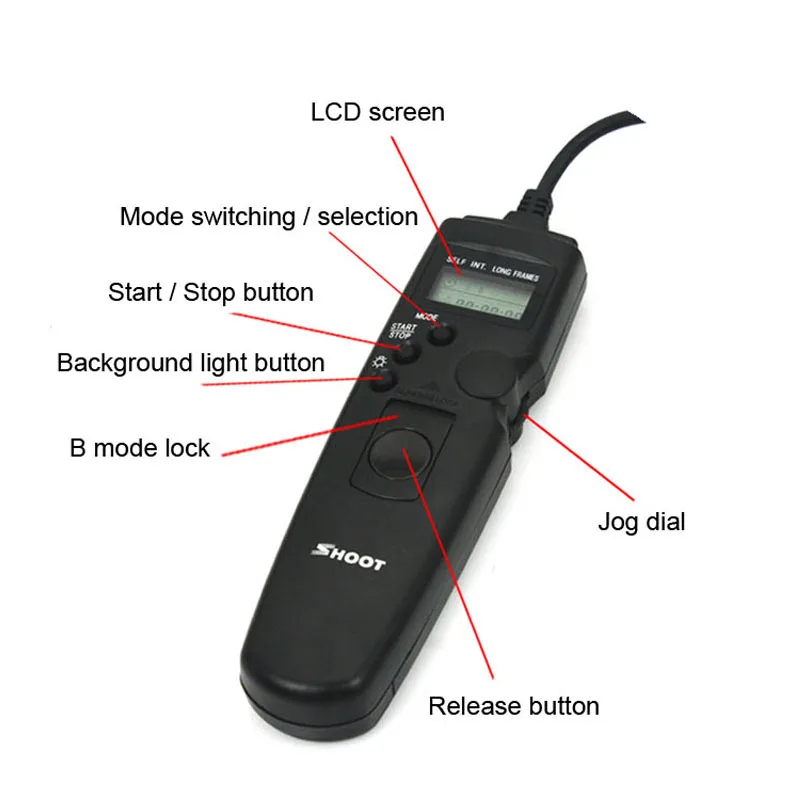 Снимать TC-80N3 кабельный пульт дистанционного управления спуском