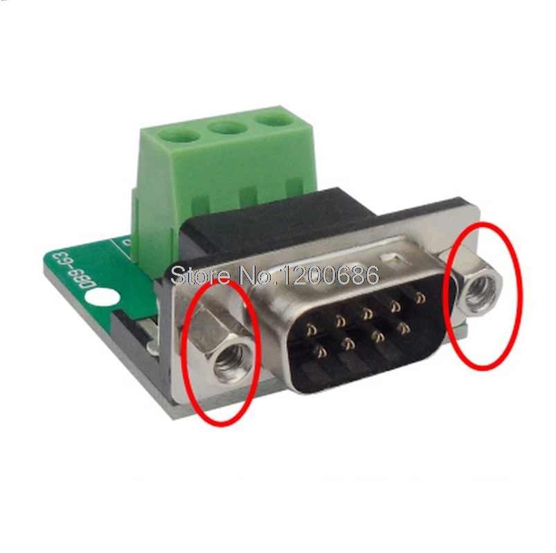 

serial rs232 db9 9 pin female connector