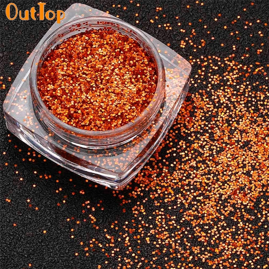 OutTop ColorWomen 1 5 г мини шестигранные блестки наконечники для украшения ногтей