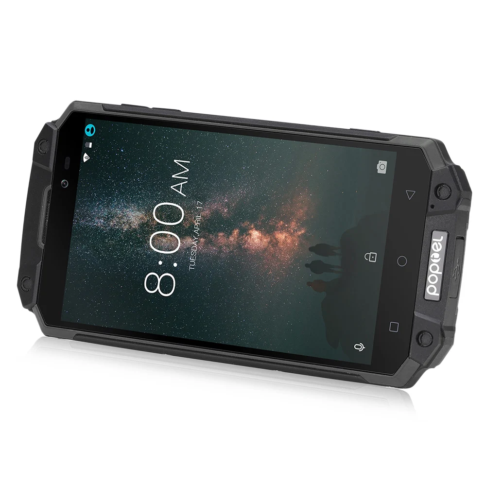 Poptel P9000 MAX 4G Смартфон Android 7 0 IP68 водонепроницаемый ударопрочный MTK6750V Восьмиядерный