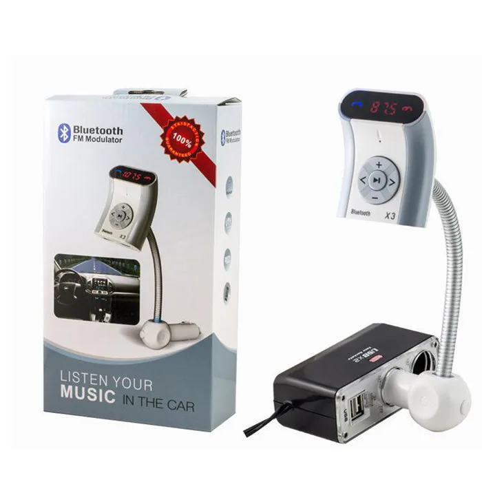 3 in 1 LCD Bluetooth Adapter Car MP3 Player Wireless FM Transmitter Kit Hands-free with USB SD car charger | Автомобили и