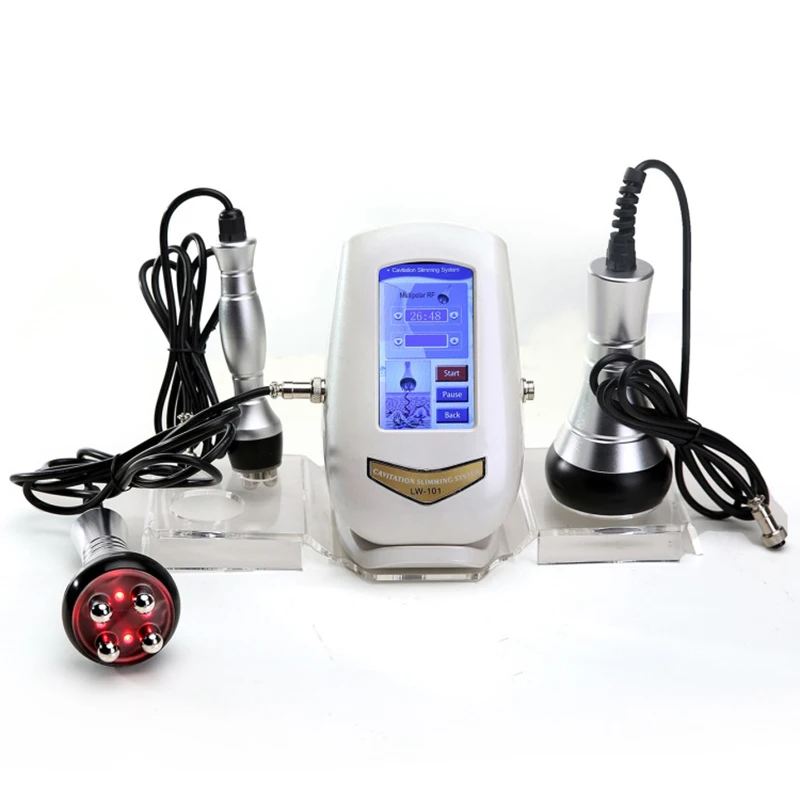 

40K Cavitation Ultrasonic Weight Loss Skin Rejuvenation Beauty Machine Multipolar RF Body Slimming Skin Tighten Anti-wrinkle