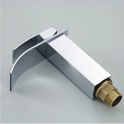 Смеситель для раковины кран Водопад с одним уровнем носик водопад смеситель