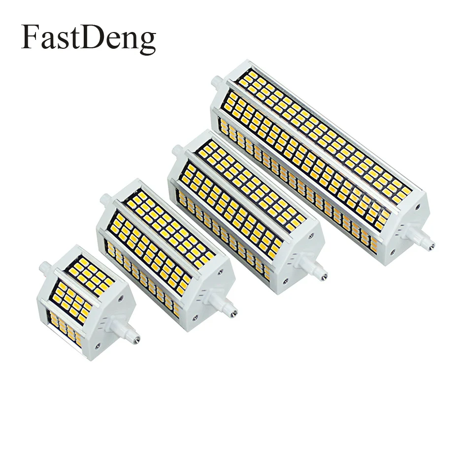 Светодиодная лампа R7S 220 В smd5733 5 Вт 10 13 20 кукурузная 78 мм 118 135 189 bombilla Led r7s ультра