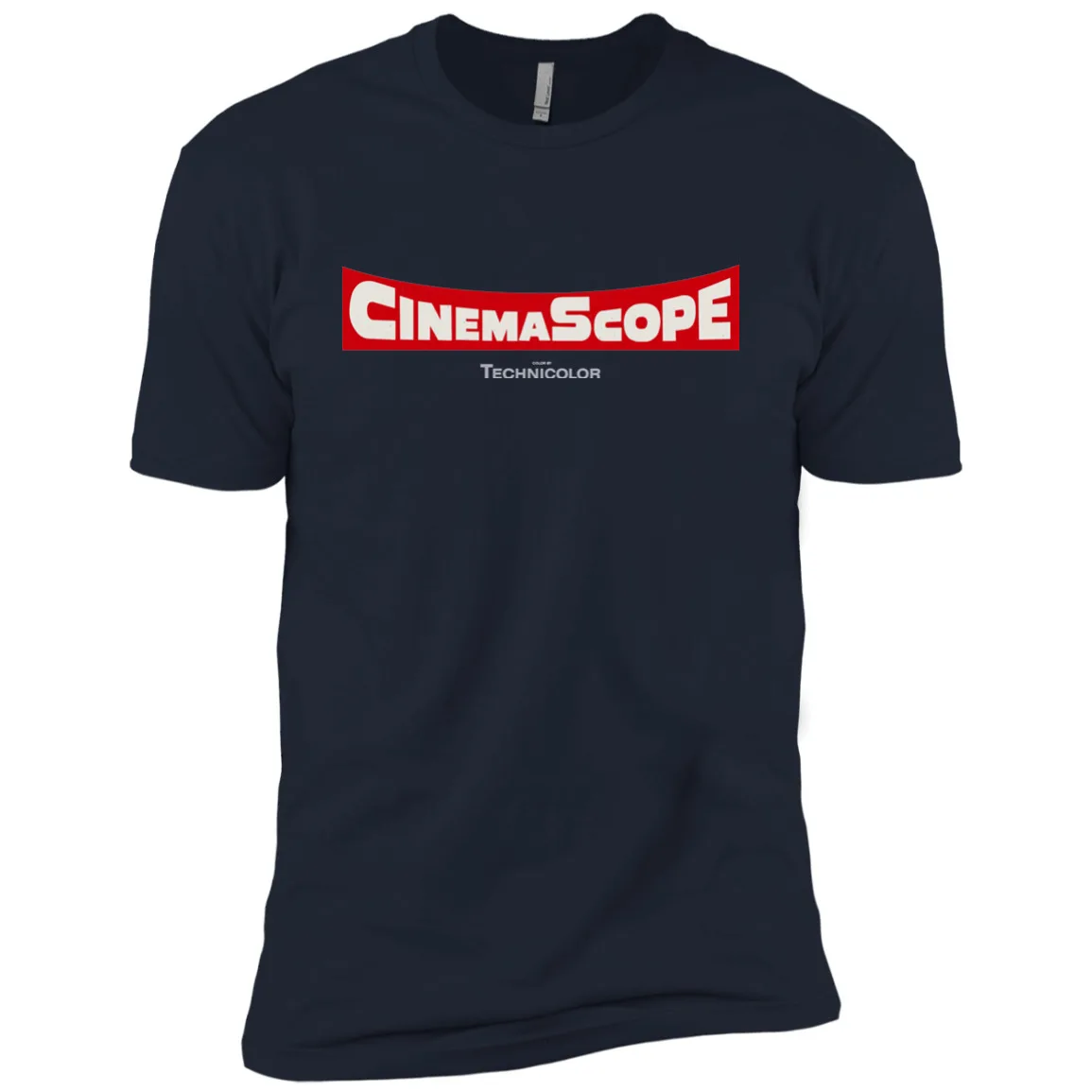 Cinemascope Ретро театр Dolby Technicolor фильм NL3600 Next Level Premium|Мужские футболки| |