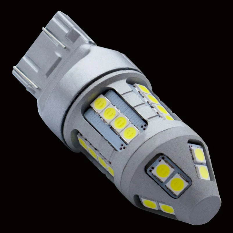Светодиодсветодиодный лампа T20 7443 7515 W21/5 W 30 SMD 3030 для указателей поворота 12 В