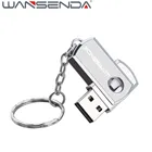 WANSENDA поворотный USB-накопитель, 16 ГБ, 8 ГБ, 32 ГБ, 64 ГБ, 128 ГБ, USB 2,0