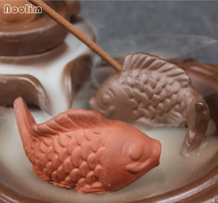 Керамическая курильница NOOLIM креативная для ароматерапии дома офиса гостиной