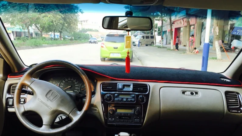 Аксессуары для стайлинга автомобиля крышка приборной панели honda accord 1998 1999 2000 2001