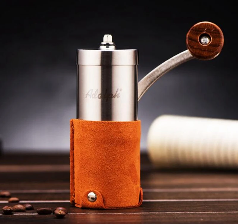 Ручная кофемолка из нержавеющей стали коническая мельница для точного