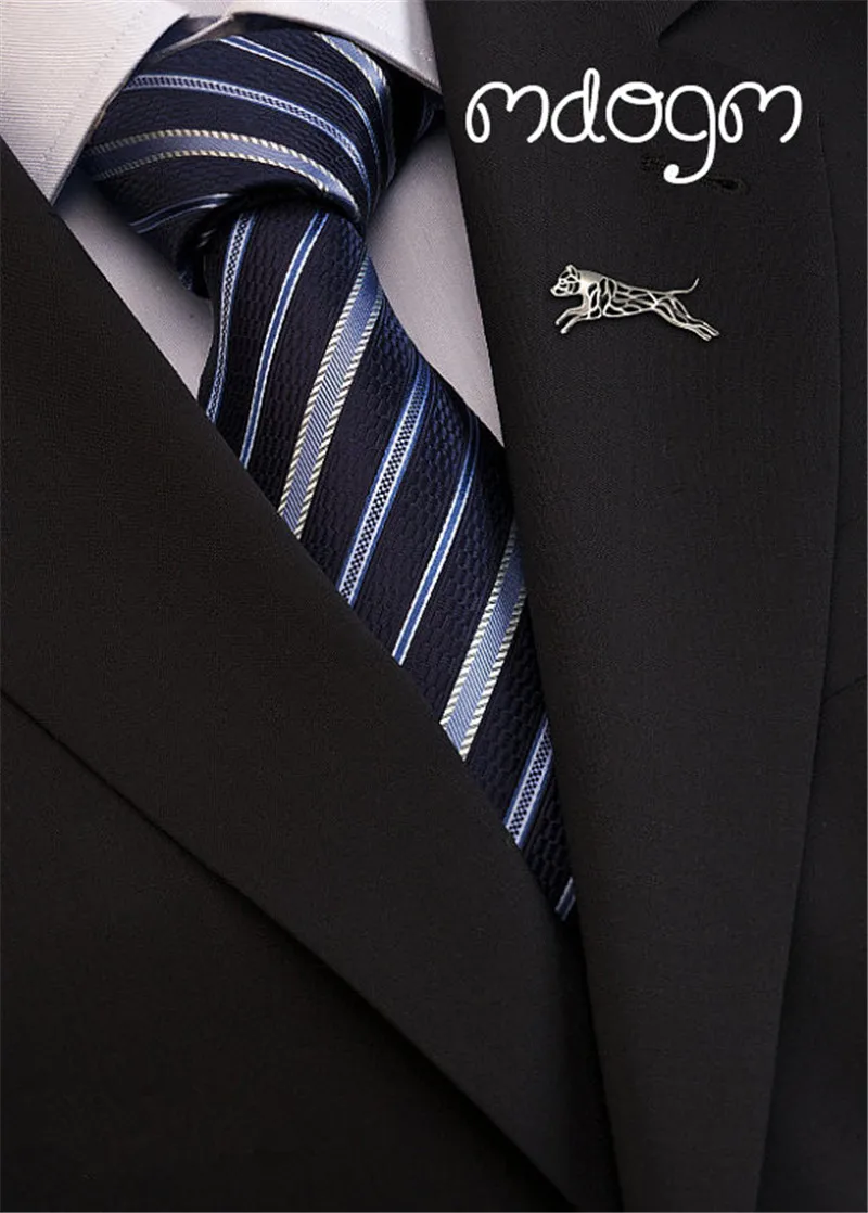 Броши и булавки Mdogm в виде собаки терьера из стаффордского милый металлический