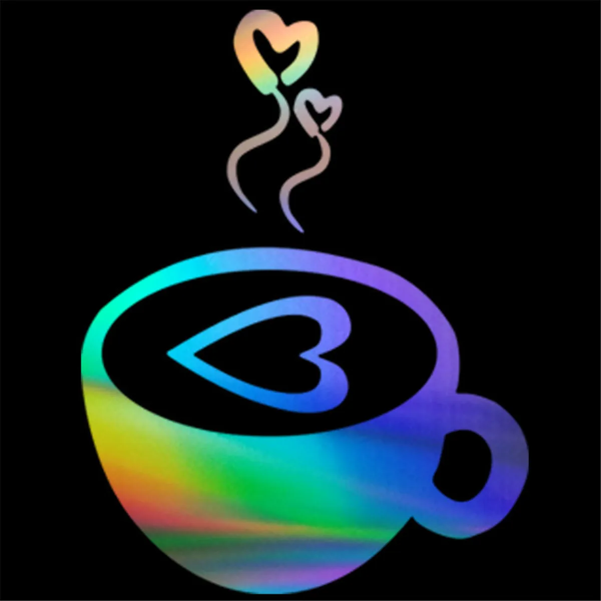 

Coffee Cappuccino Cups Cafe Tea Wall Stickers Art Vinyl Decal for Kitchen Home