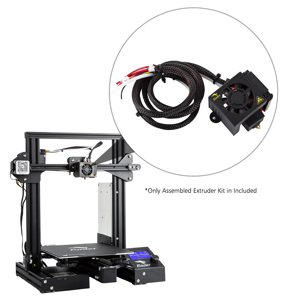 Детали для 3D принтера Creality Ender 3 Официальный полный комплект экструдера