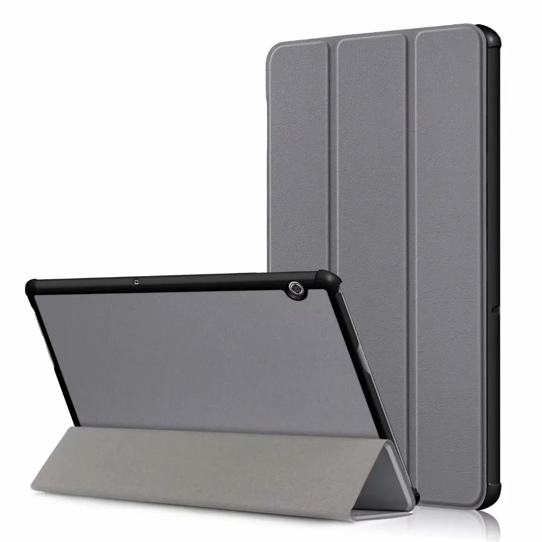 Ультра тонкий чехол для huawei Mediapad T5 10 AGS2-W09/L09/L03/W19 10," чехол для huawei Mediapad T5 10 чехол для планшета+ пленка+ стилус
