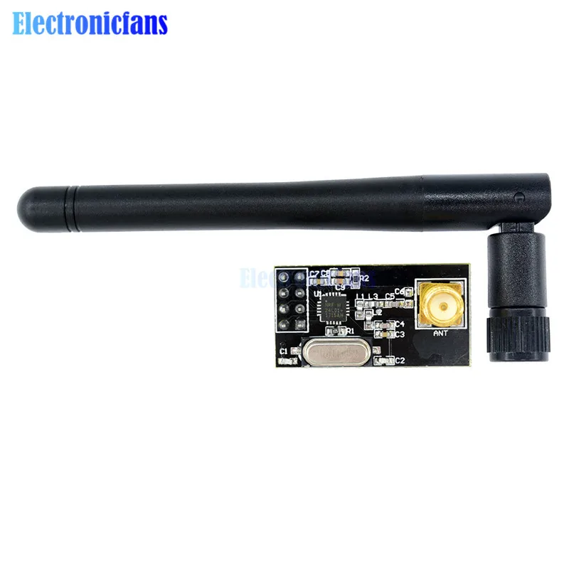 2 шт./лот 4G NRF24L01 + PA LNA SMA антенна беспроводной приемопередатчик 1100 м дальний модуль