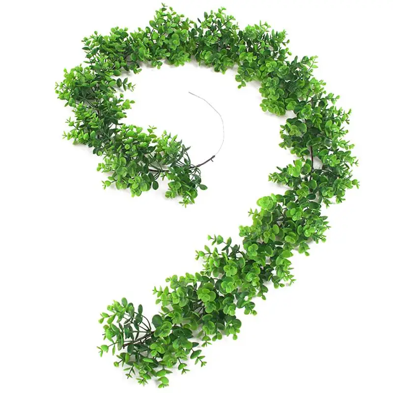 

1.9m Artificial Leaves Vine Fake Greenery Garland Hanging Vine Artificial Leaf Wedding Party Decoration Home Table Decor