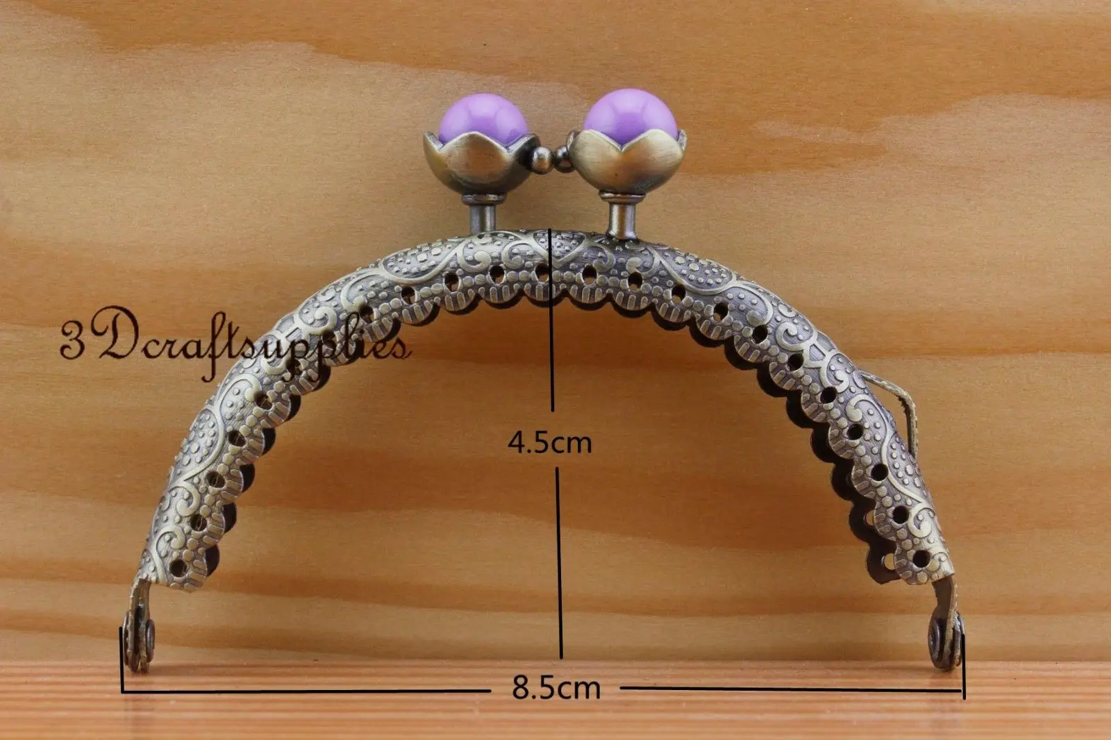 Металлическая застежка для сумочки 6 цветов 8 5 см x 4 защита от бронзы Z61|metal clasps for