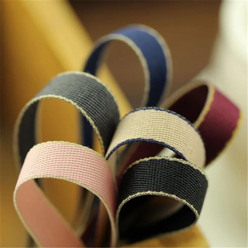 

5meter/lot new super quality cotton ribbon 10mm trim color handmade hair accessories diy tape for needlework ribbon T-029