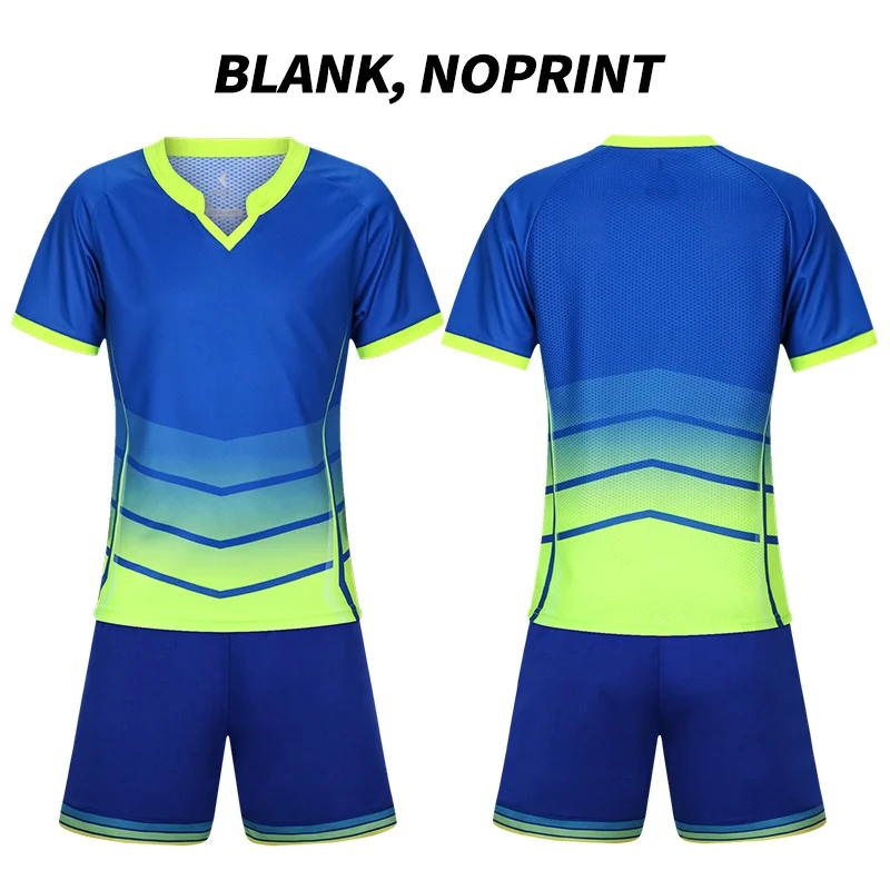 blue Детские футболки для футбола,, Франция, Джерси для футбола, на заказ, с короткими рукавами, футбольная рубашка, шорты, тренировочная форма для команды - Цвет: blue