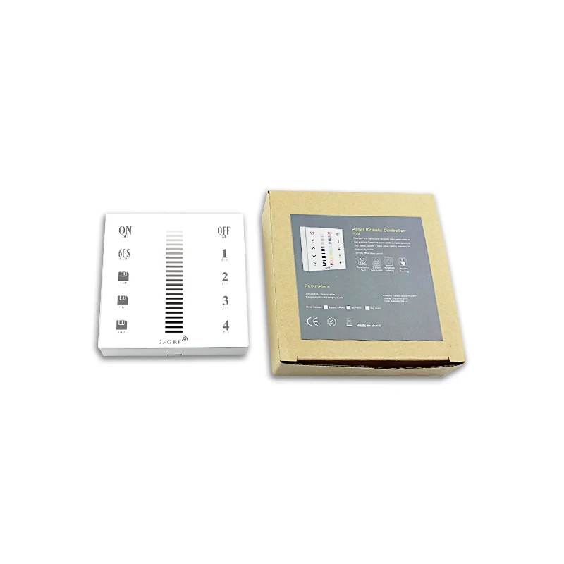 YLSTAR Бесплатная доставка Новый 12 24V 2 4G RF 4 зоны настенный сенсорный пульт