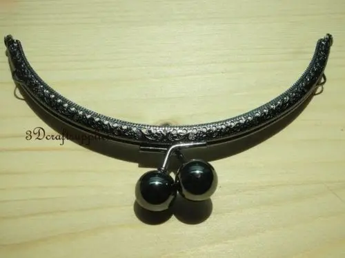 Металлическая рама швейная сумка кошелек рамка с застежкой 6 дюймов Полукруглая