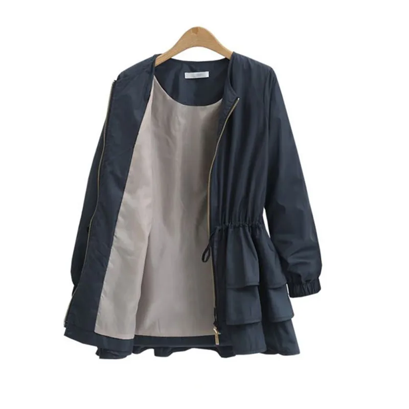 UHYTGF Сезон весна-осень Новая женская одежда пальто для женщин модные юбки размера