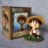 anime one piece bandage monkey d luffy pvc action figure collection model toy doll in box gifts