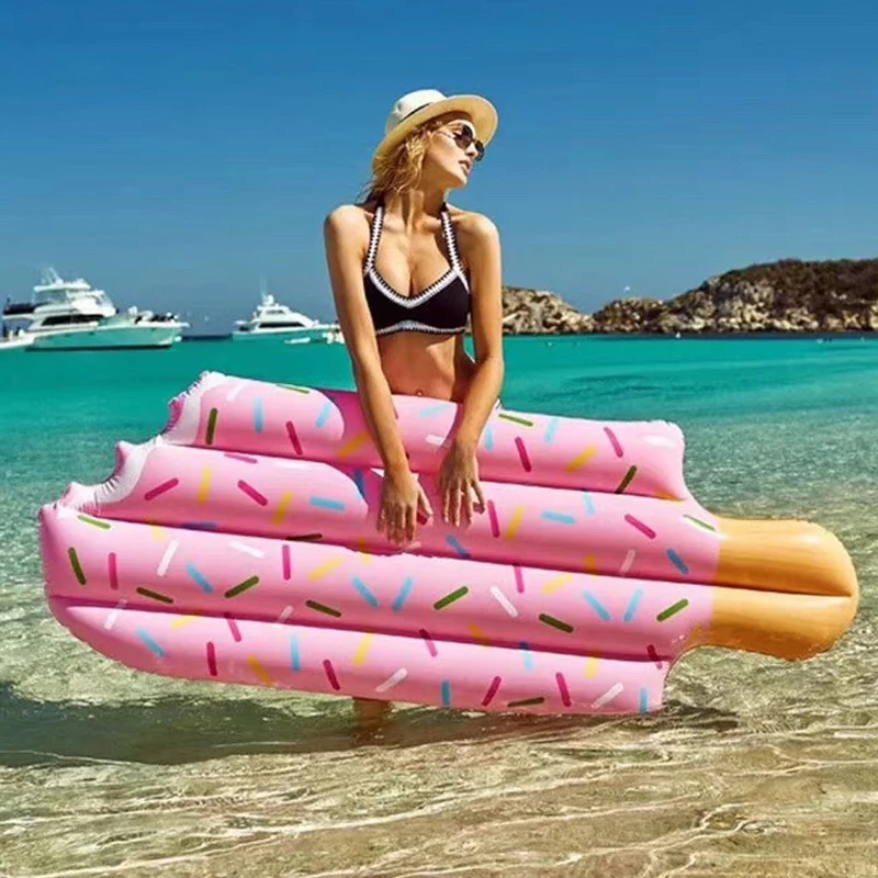 Надувные надувные кольца для плавания с мороженым Гигантские Игрушки воды 70