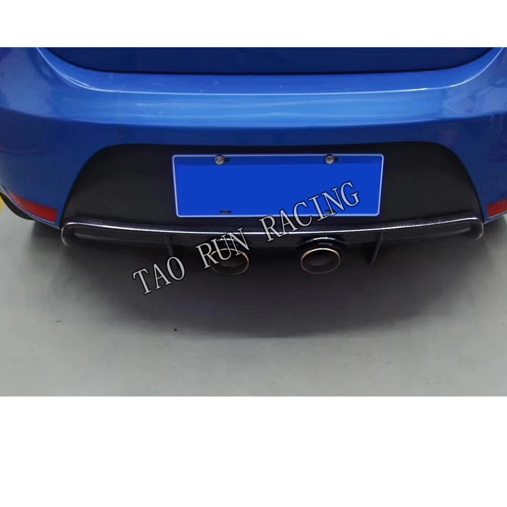 Cupra диффузор заднего бампера из углеродного волокна для Seat Leon Cupra 2012 авто гоночный автомобильный диффузор, губа на задний бампер спойлер, комплект кузова
