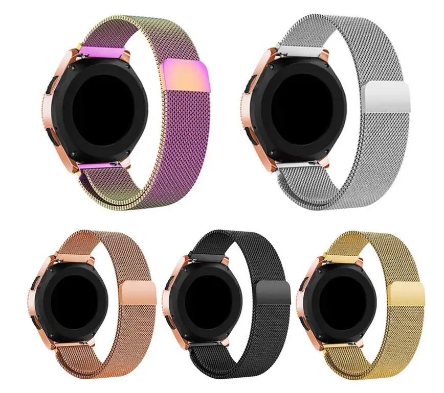 50PCS Stainless Steel Watch Band Milanese Loop Strap Quick Release Pins for watches Samsung Gear S3 S2 22mm/ 20mm/18mm | Электроника