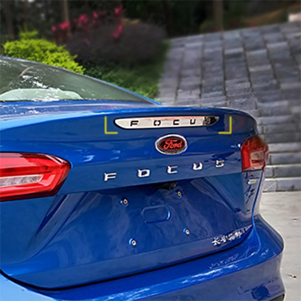 Задний тормозной светильник стоп-сигнал ободок молдинг гарнир для FORD FOCUS седан аксессуары для стайлинга автомобилей