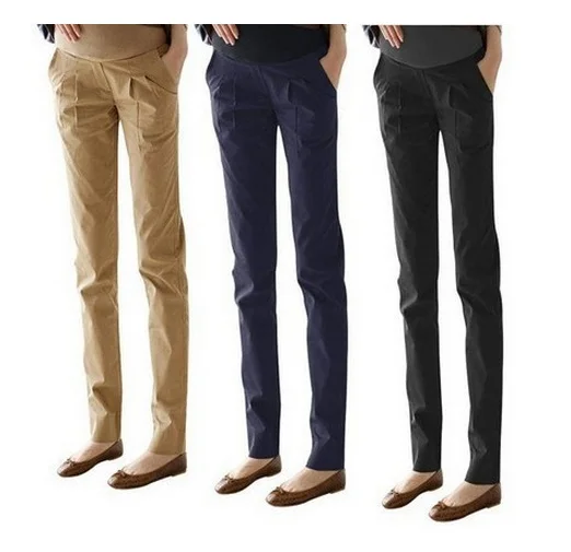 2017 летние прямые повседневные брюки для беременных Брюки черные Одежда