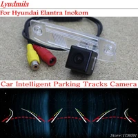 lyudmila car intelligent parking tracks camera for hyundai elantra inokom hd back up reverse camera rear view camera