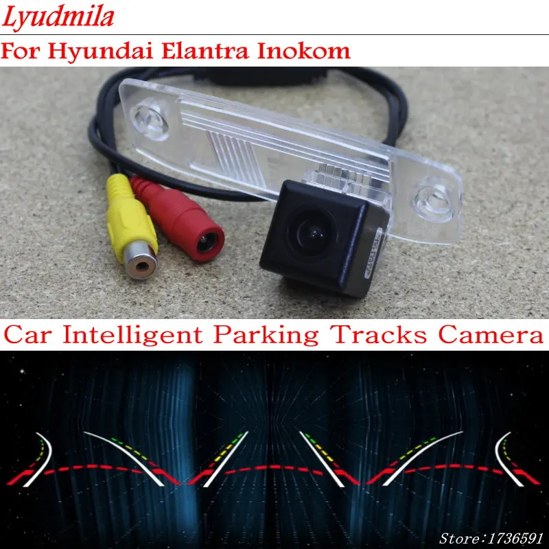Людмила Автомобильная интеллектуальная парковочная камера для Hyundai Elantra Inokom HD