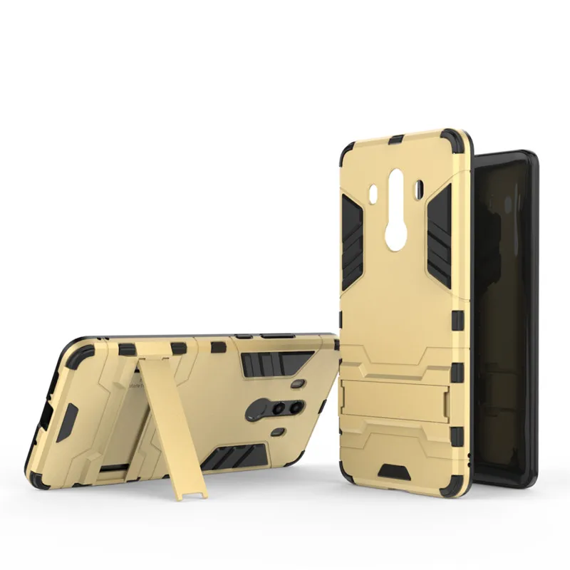 For Huawe Mate 8 9 10 Case Soft TPU Armor Shockproof Stand Silicone Phone Back Cover Shell Huawei Pro Holder Cases |