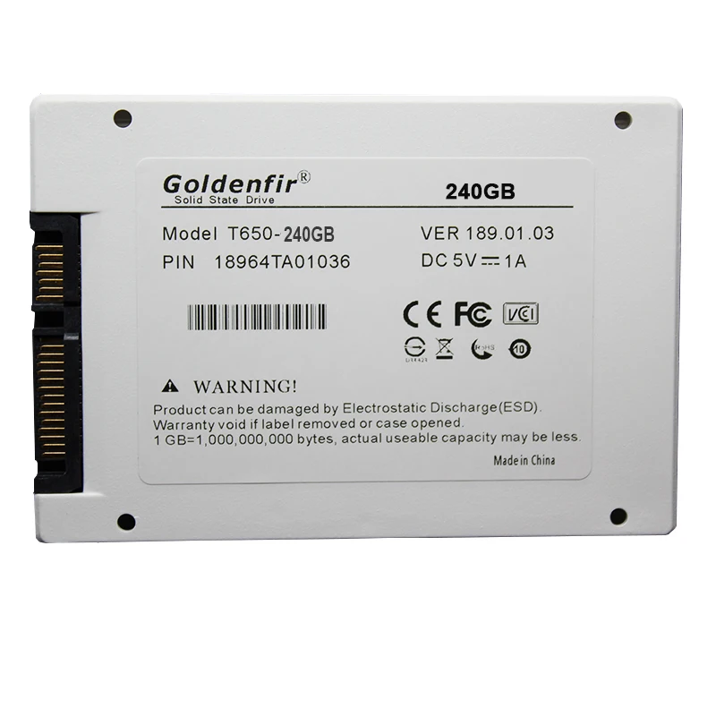 Goldenfir новейший твердотельный накопитель 2 5 sataIII ssd 240g жесткий диск для ноутбука |