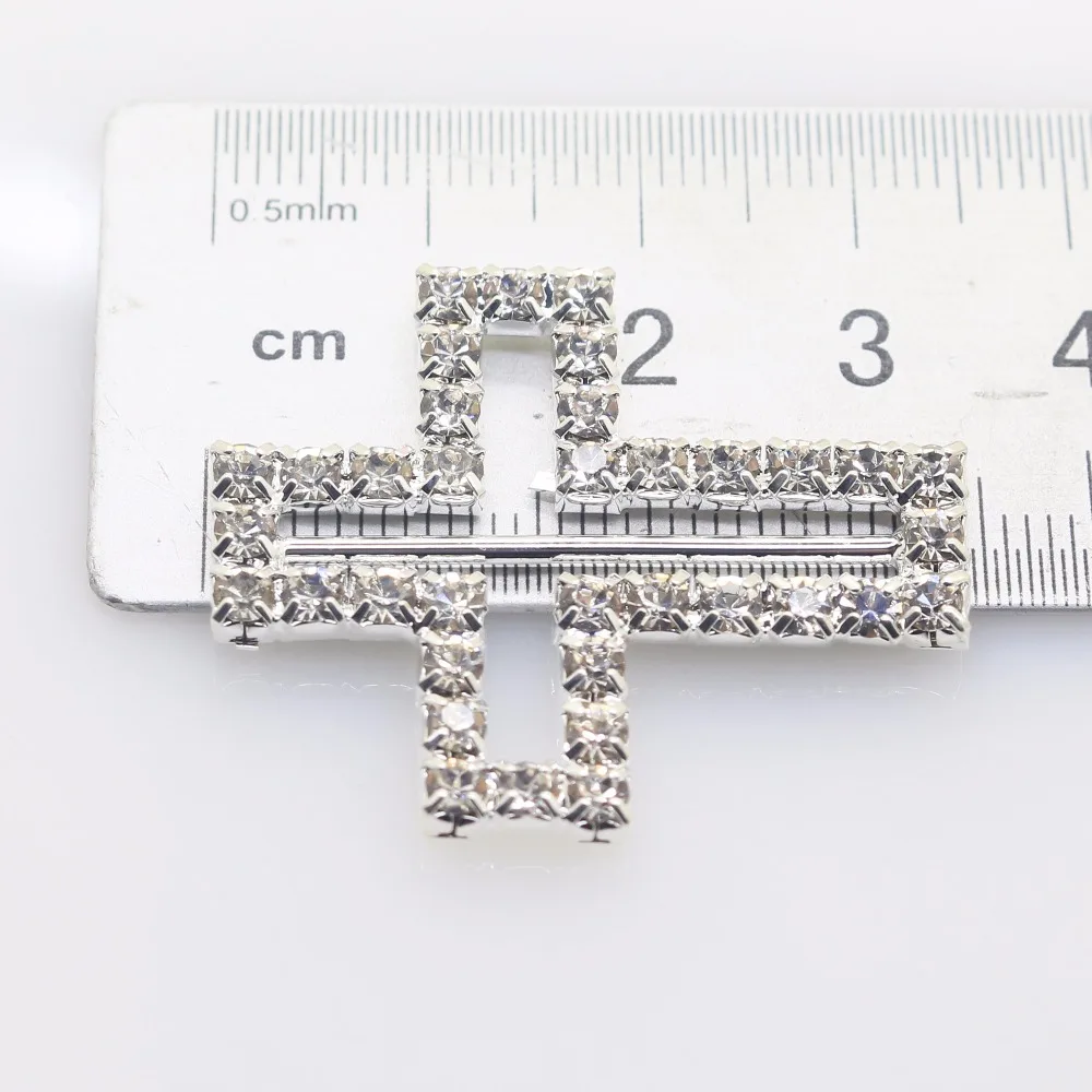 New Hot 10Pcs 28*34mm cross Diy jewelry Accessories rhinestones Phone pedestal embellishments caps Decoration For Making Ivory | Украшения