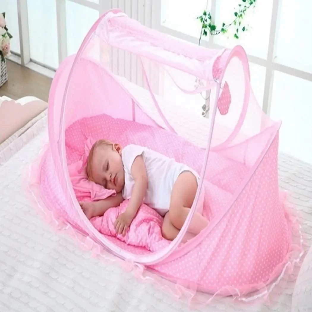 Babycare 3 шт. портативная детская кроватка складная москитная сетка для лета