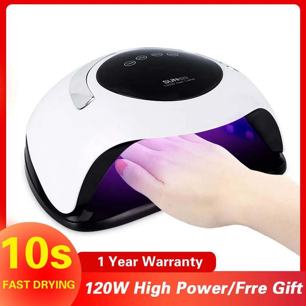 SUN BQ Plus УФ светодиодный светильник для ногтей Dryer120W/48W/36W ледяная лампа маникюра