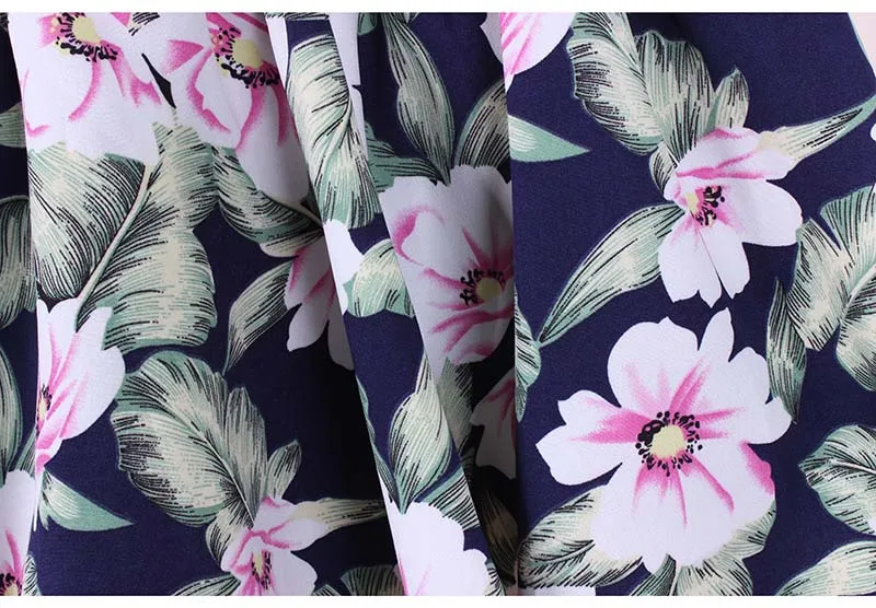 Настоящие плиссированные мини-юбки для девочек с 3D цветочным принтом модные