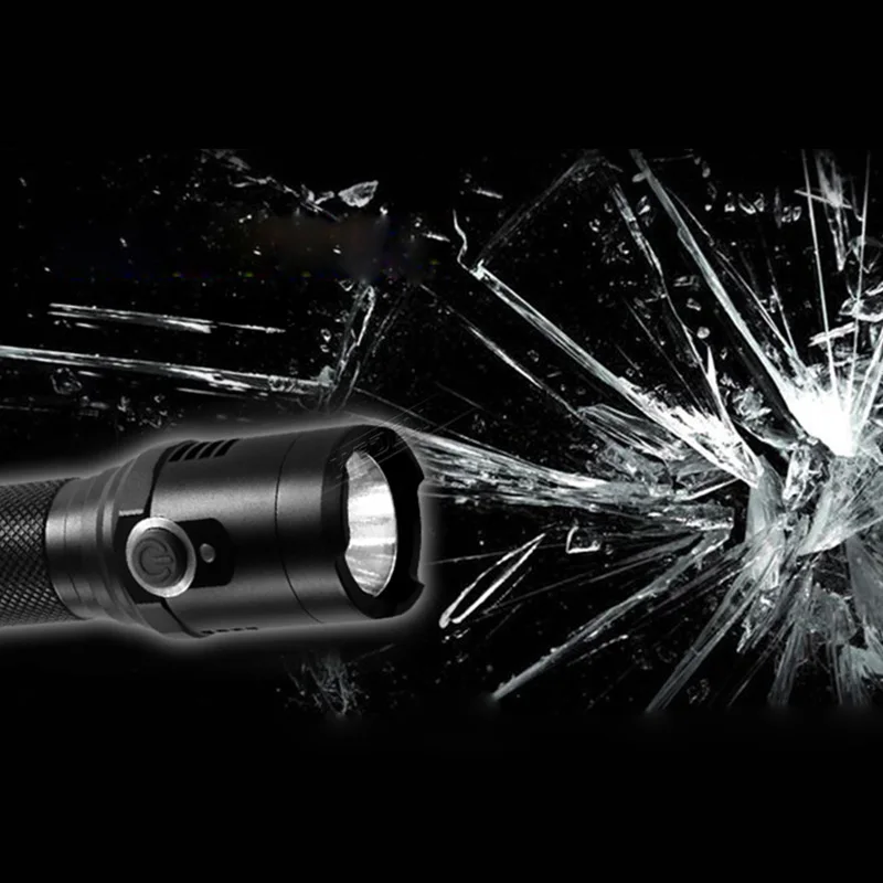 Светодиодный фонарик с магнитами USB 18650 CREE xm l2 linternas водонепроницаемый фонарь для