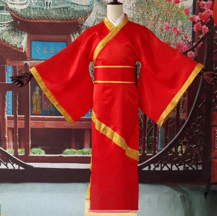 Горячая Распродажа новинка 2015 мужской костюм Тан китайский традиционный Древний